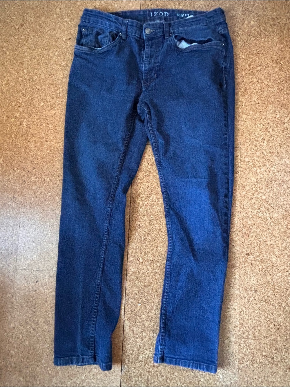 Izod Slim Straight Dark Blue Men's Jeans